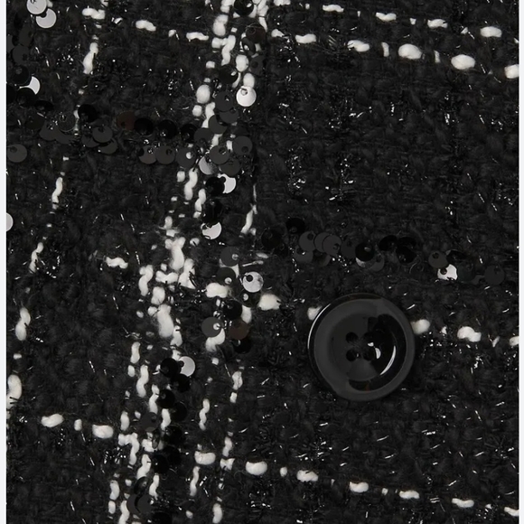 TOCCIN Annie Plaid Tweed Mini Dress NWT - Picture 7 of 14